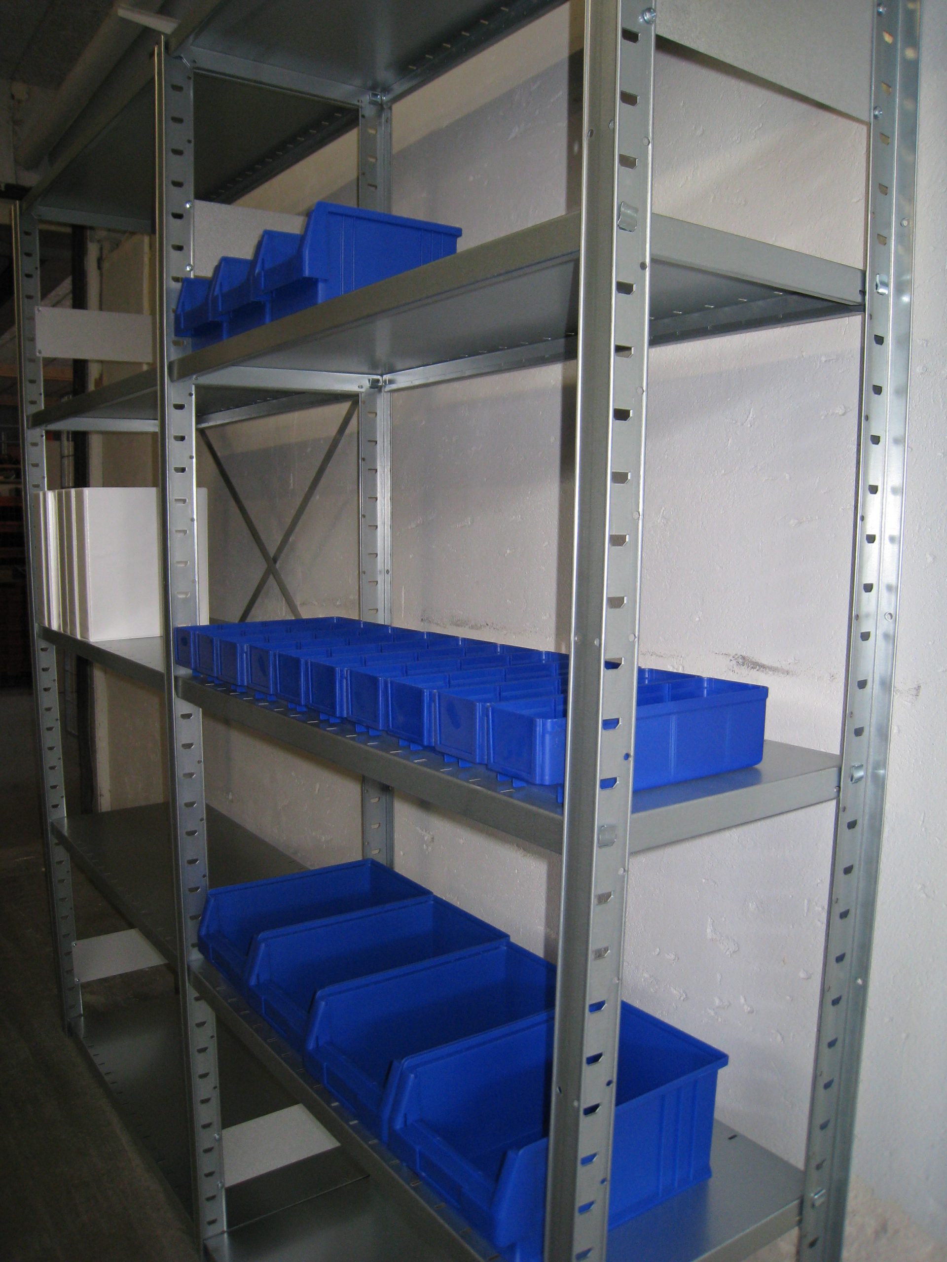 Metro stålreol BRUGT